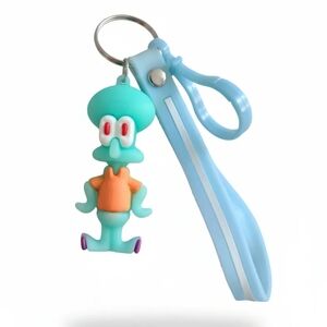 Squidward Keychain, SpongeBob SquarePants Accessories, Bag Charm